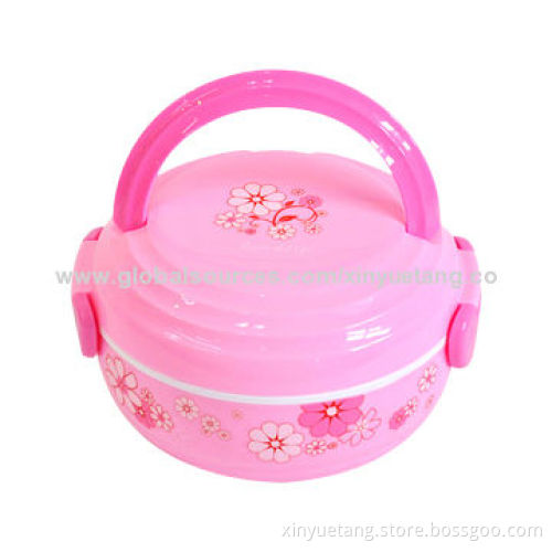 Promotional Fashionable Lunch Box, Food-grade, Customized Designs WelcomedNew